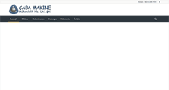Desktop Screenshot of cabamuhendislik.com.tr